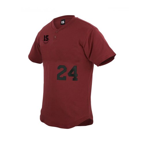 baseball jersey maroon